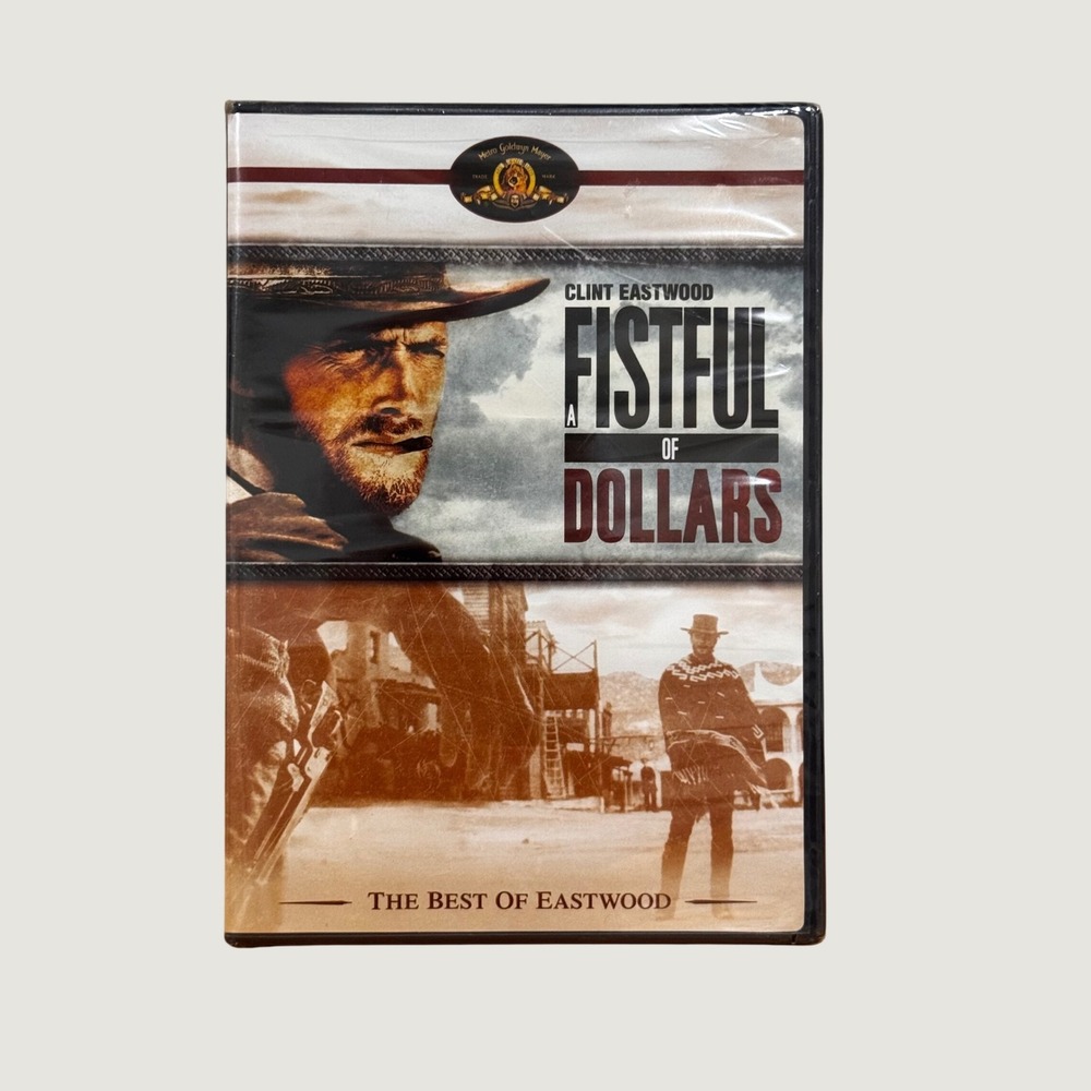 MGM DVD Multi A Fistful of Dollars Clint Eastwood Western Movie New